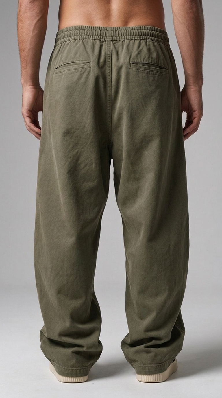 RMP Studio pants-ירוק זית
