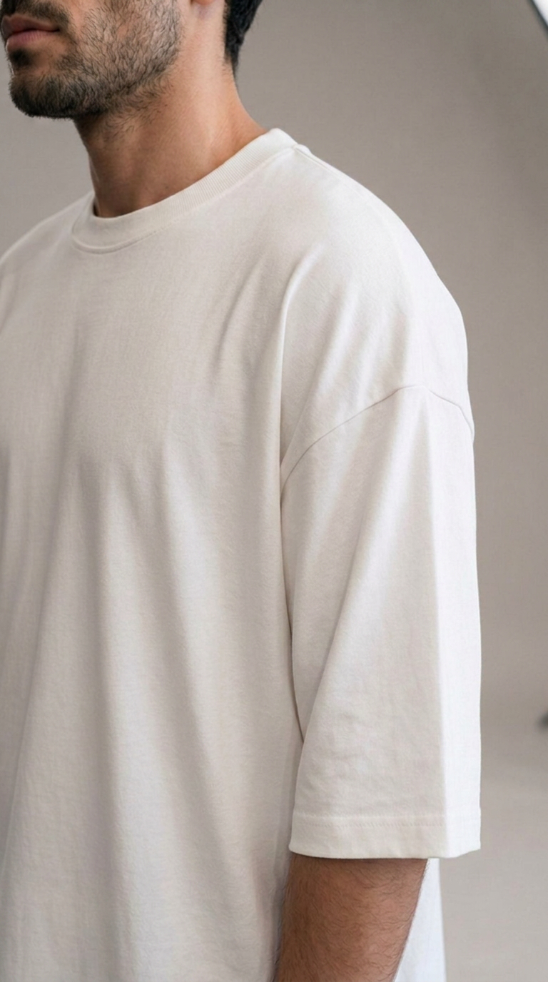 RMP Rib Model Shirt-לבן