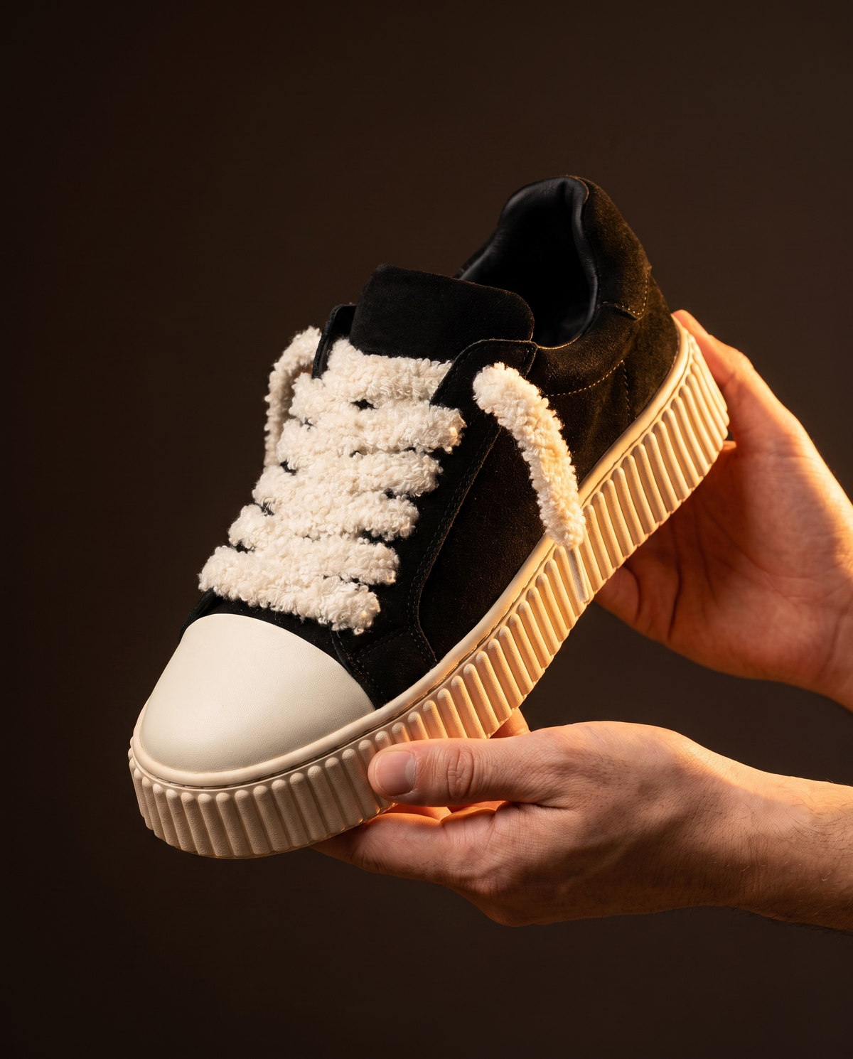 RMP SHOES 51-שחור זמש
