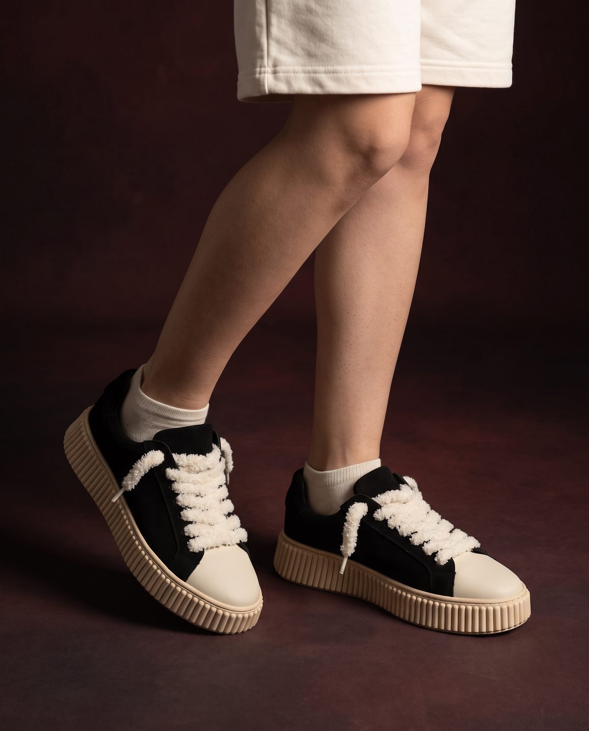 RMP SHOES 51-שחור זמש