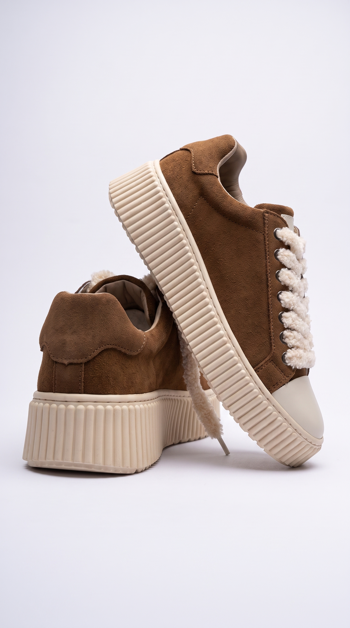 RMP SHOES 52-חום זמש