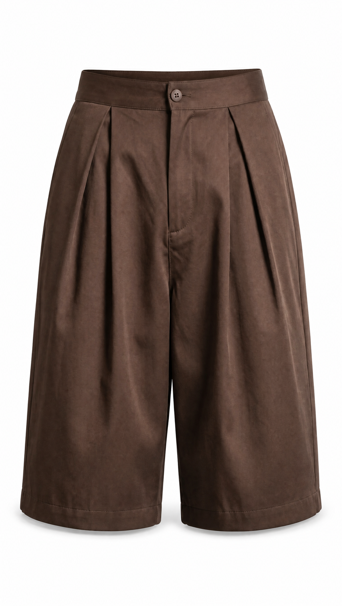 Capri Shorts-חום