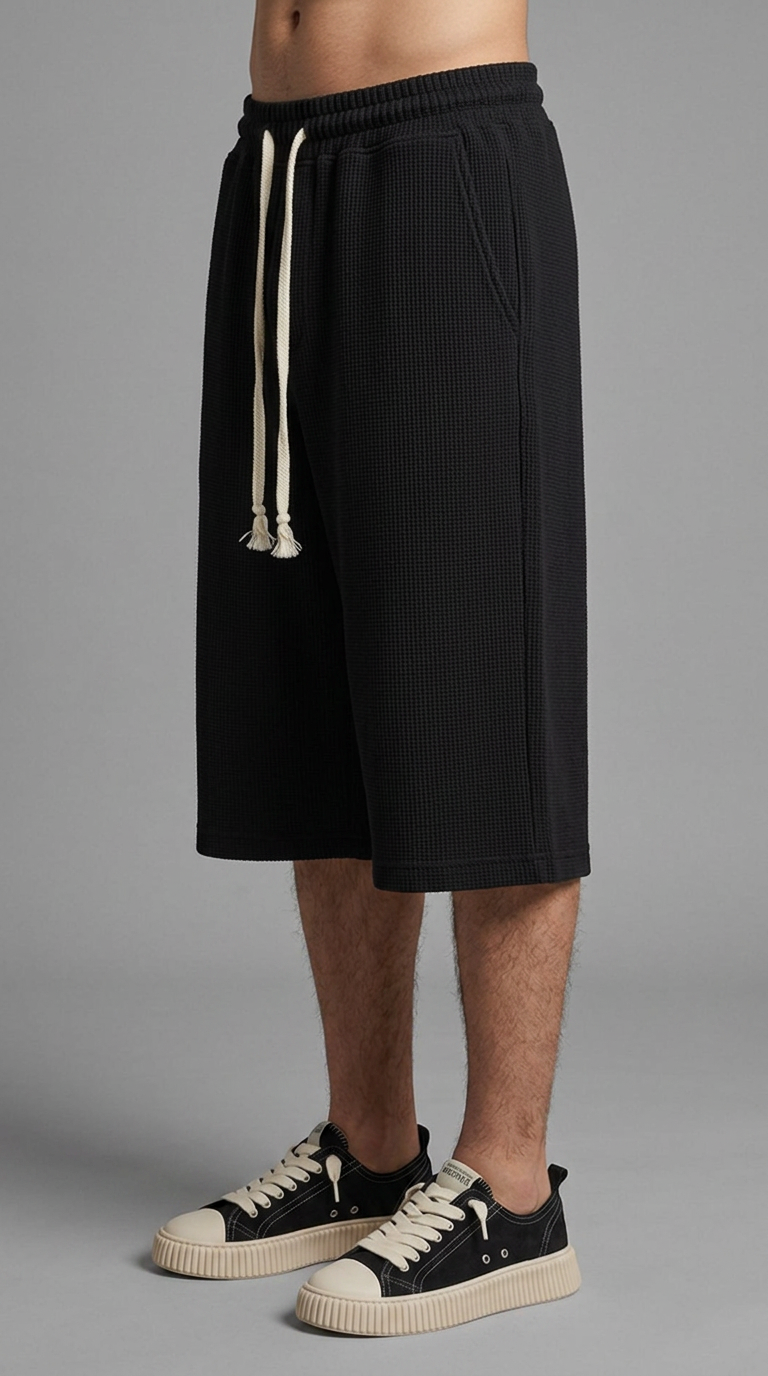 RMP OS Waffle Shorts-שחור