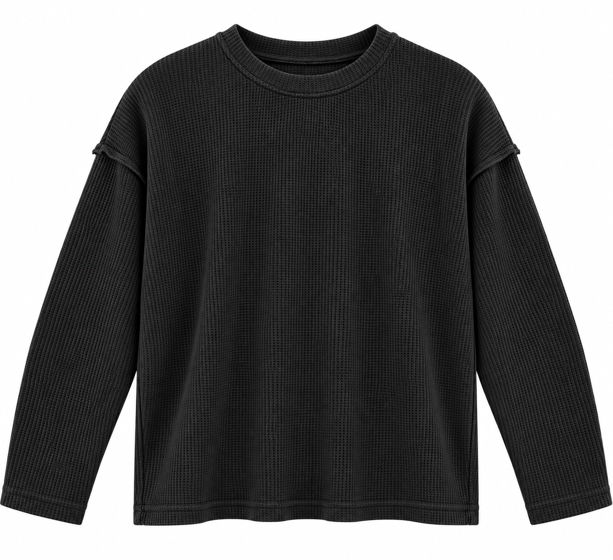 RMP waffle shirt-שחור