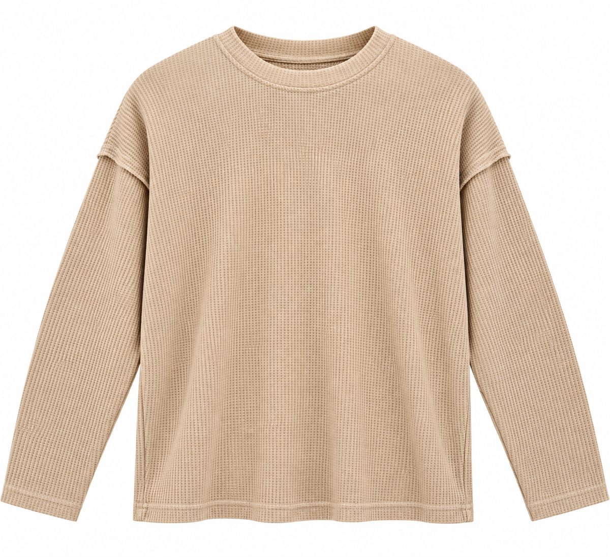 RMP waffle shirt-'בז
