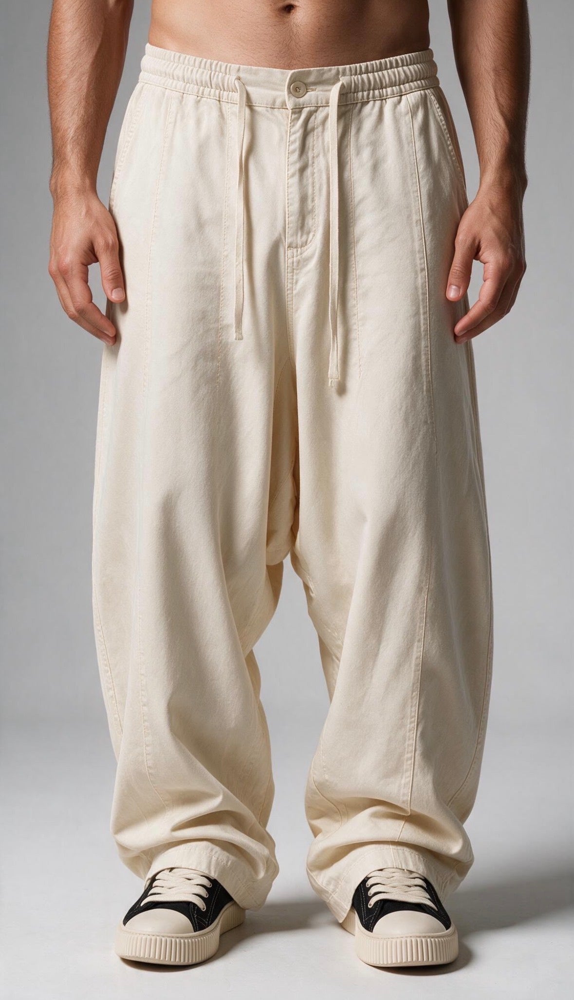 RMP Studio pants-שמנת