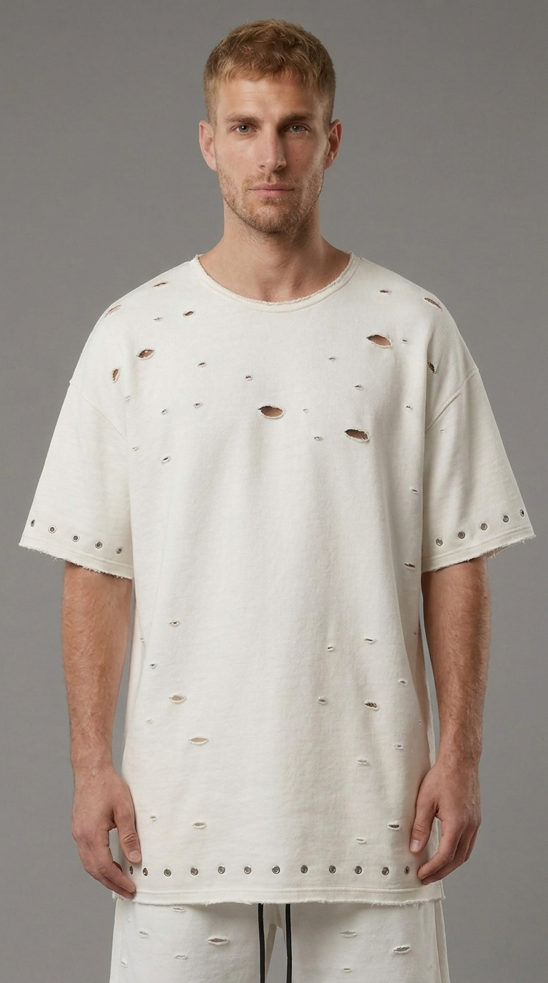 RMP NIT Shirt-לבן
