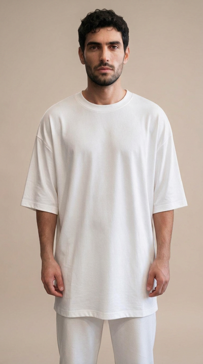 RMP Rib Model Shirt-לבן