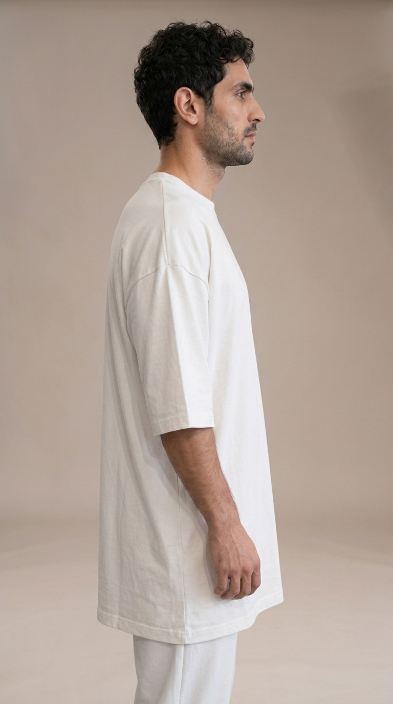 RMP Rib Model Shirt-לבן