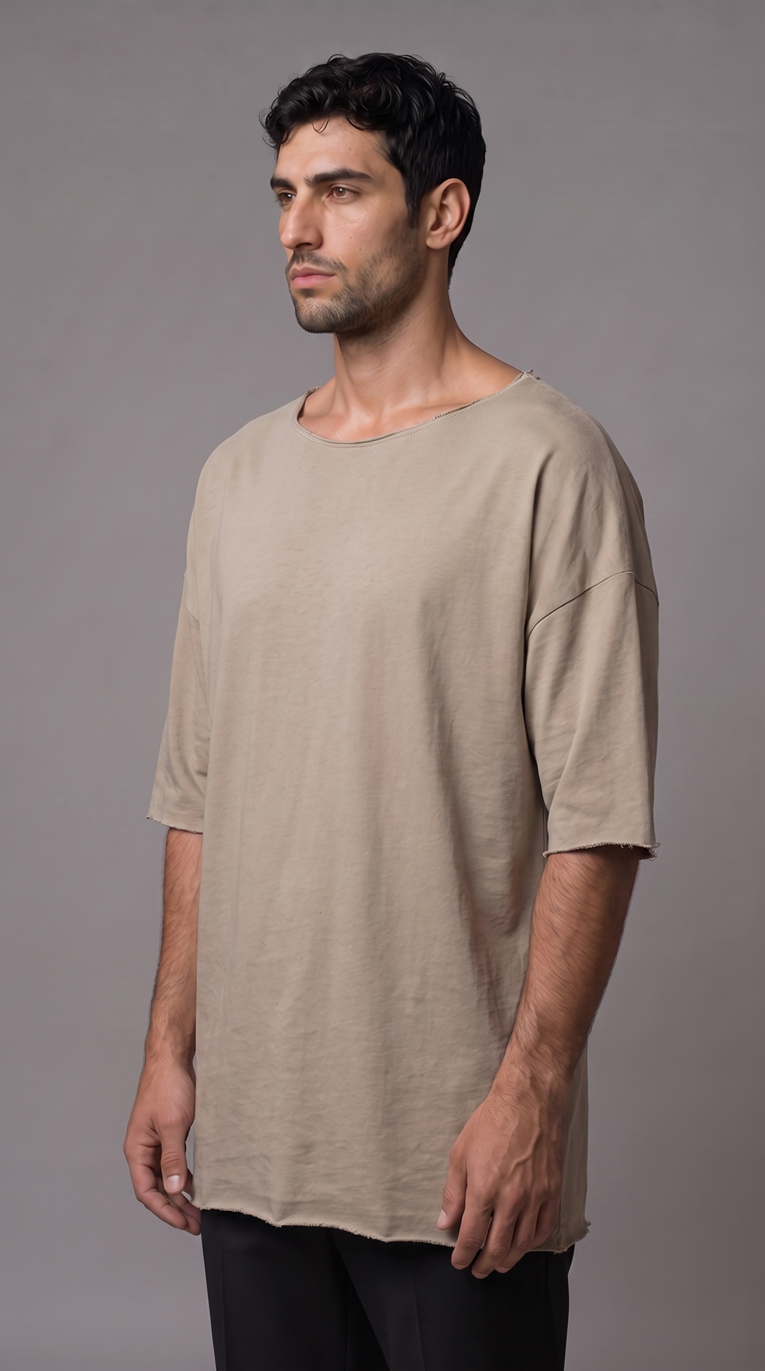 RMP Smooth Shirt-אבן