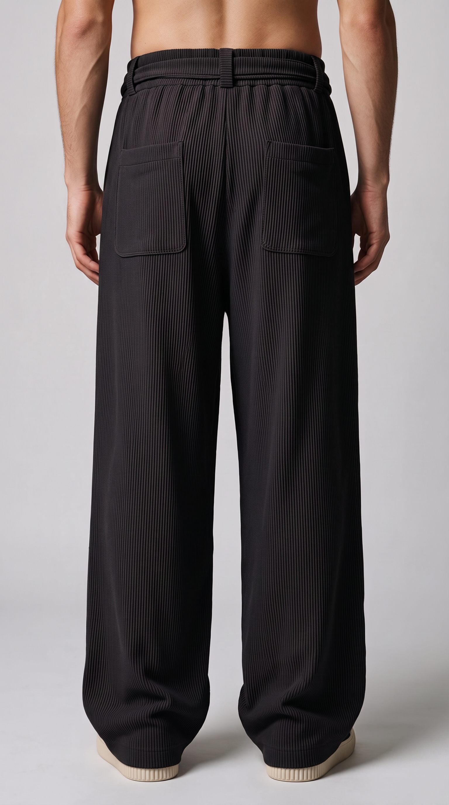RMP Pleated Pants-שחור