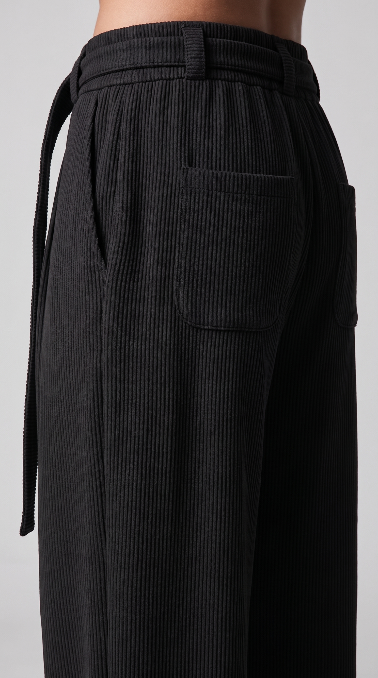 RMP Pleated Pants-שחור