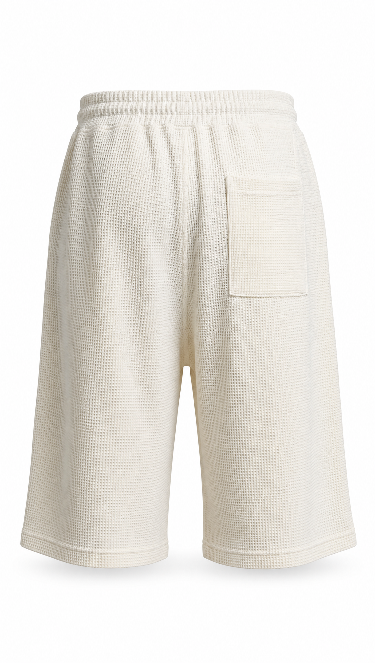RMP OS Waffle Shorts-שמנת
