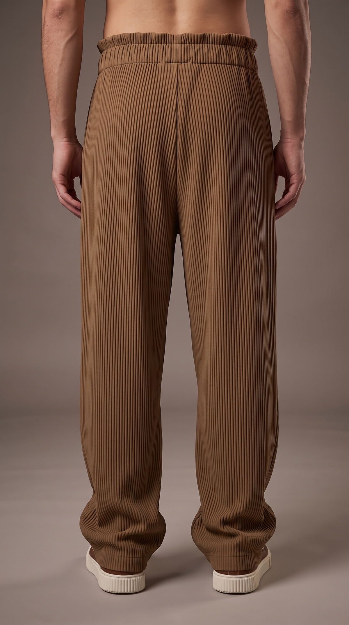 RMP Drape Pants-חום