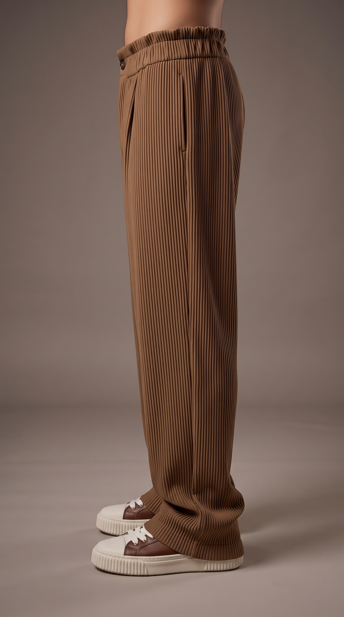 RMP Drape Pants-חום