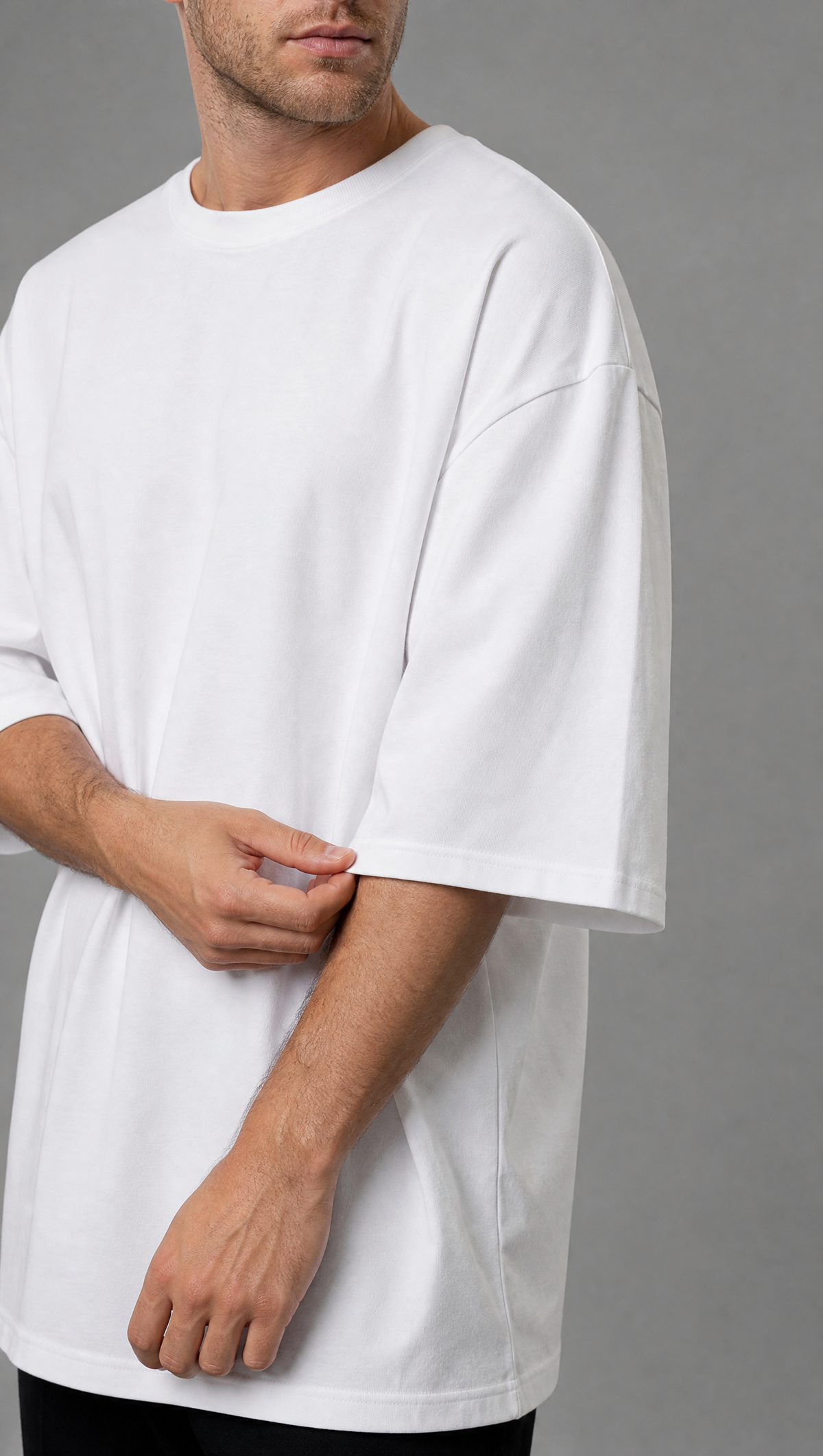 RMP Luxe TEE-לבן