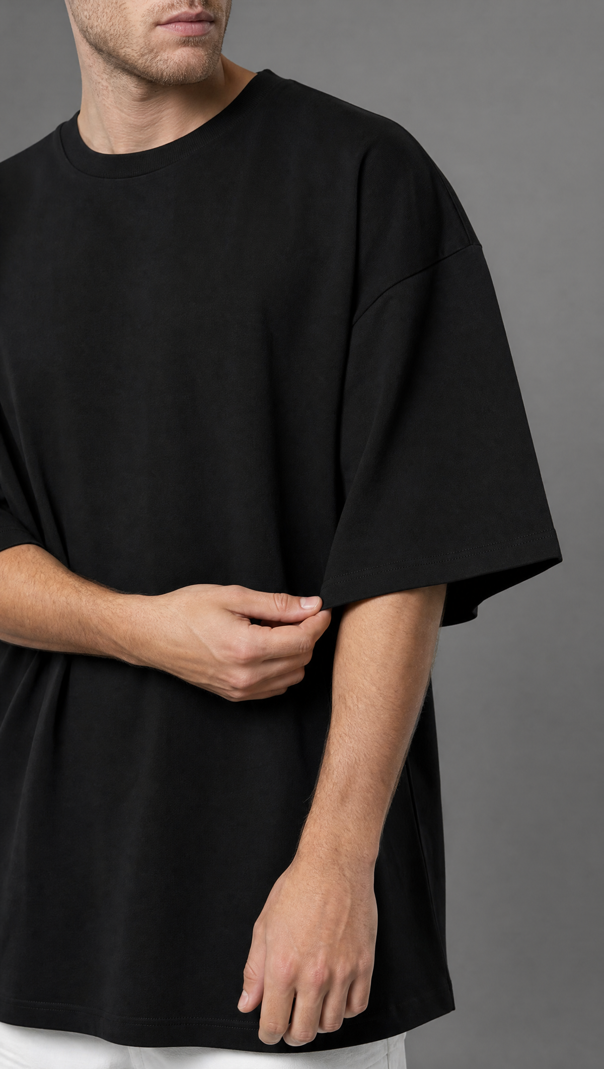 RMP Luxe TEE-שחור