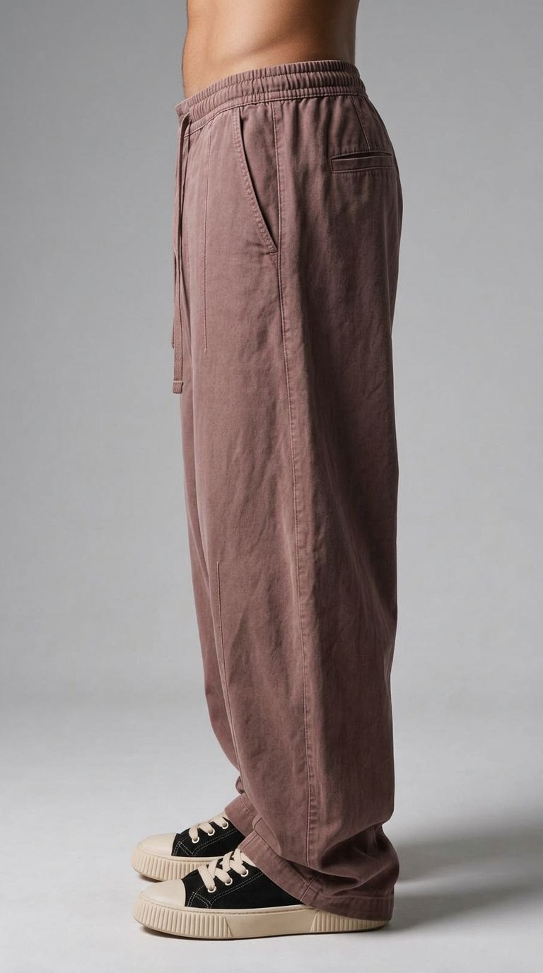 RMP Studio pants-חום בהיר
