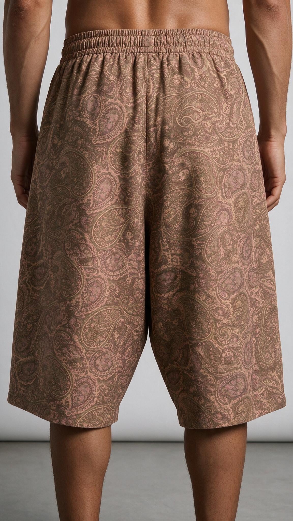 RMP Bandana Pants-חום